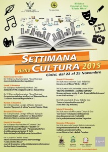 Settimana della cultura 2015
